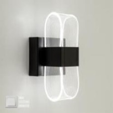 Бра Luminaria 1x12 Вт черный LUMIERA SQUARE 12W S BLACK