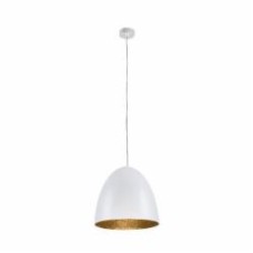 Подвес Nowodvorski Egg 1x40 Вт E27 белый/золото 9021