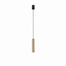 Подвес Nowodvorski Baton 1x10 Вт E27 латунь/черный 7851
