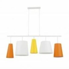 Люстра подвесная TK Lighting 5x60 Вт E27 белый 2217 Люстра подвесная TK Lighting 5x60 Вт E27 белый 2217