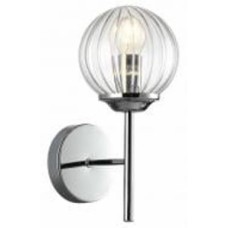 Бра Candellux BEST 1xE14 хром/прозрачный 21-72832