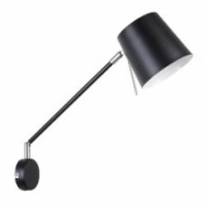 Бра Candellux KILLY 1x40 Вт Е27 черный/хром 21-73914