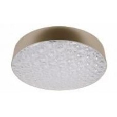 Люстра потолочная Candellux LUXON 1x24 Вт золото/прозрачный 13-75154
