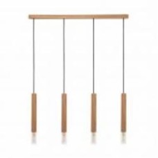 Подвес Zuma Line MADERA 4x28 Вт G9 коричневый 8620403