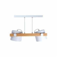 Люстра подвесная LIGHT SET KONVALIA RL 160 2x/E27 белый/дерево
