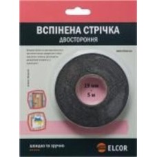 Двусторонняя клейкая лента Элкор TREVAb195 19 мм x 5 м