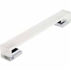 Мебельная ручка скоба Poliplast 160 мм 0037BVTSCL прозрачный