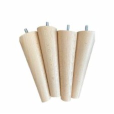 Мебельная опора MAYWOOD деревянная конусная скошенная М8/22 30х60х200 2шт.