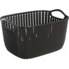Корзина для хранения Curver 226167 Knit S прямоугольный коричневый 220x170x300 мм