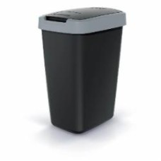 Контейнер для мусора PRP Compacta Q 12 л серый 60789-429