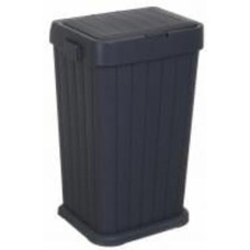 Корзина для белья RIO Twins 36,1х27,3х58,1 см 40 л графитовый
