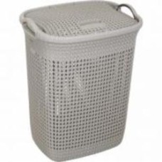 Корзина для белья RIO Knit 439х357х583 мм 65 л кремовый