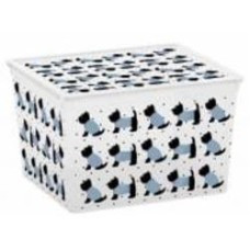 Ящик для хранения KIS 241693 Cute Animals Cube 27 л 250x340x400 мм