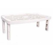 Этажерка для посуды Omak Plastik Deco Bella 149х310х220 мм белый (50806)