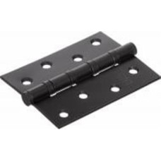 Петля RDA 49125 100x31x2,5 мм матовый черный универсальная 2 шт.