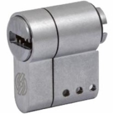 Цилиндр Securemme K64 3600UCS27XX115 30x30 ключ-половинка 30 мм матовый никель