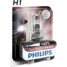 Автолампа галогенная Philips VisionPlus H1 1 шт.(PL 12258VPBLI;PS 12258 VP B1)