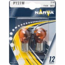 Автолампа накаливания Narva PY21W 21 Вт 2 шт.
