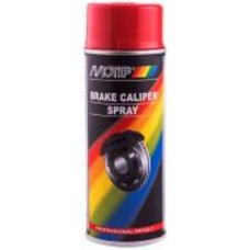 Эмаль аэрозольная для суппортов и тормозных барабанов автомобиля красная Motip 400 мл 4098 Эмаль аэрозольная для суппортов и тормозных барабанов автомобиля красная Motip 400 мл 4098