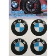 Наклейка TERRAPLUS на колпаки и диски BMW 60 мм