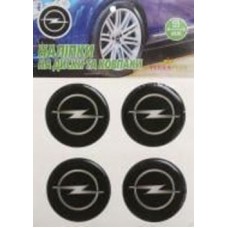 Наклейка TERRAPLUS на колпаки и диски Opel 55 мм