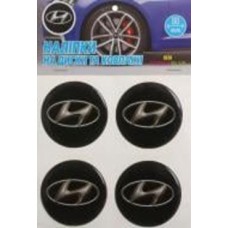 Наклейка TERRAPLUS на колпаки и диски Hyundai 60 мм