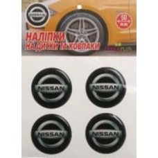 Наклейка TERRAPLUS на колпаки и диски Nissan 50 мм