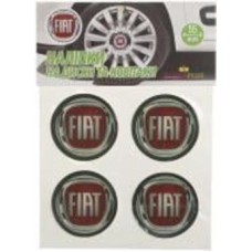 Наклейка TERRAPLUS на колпаки и диски Fiat 55 мм 4 шт.