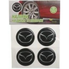 Наклейка TERRAPLUS на колпаки и диски Mazda 55 мм