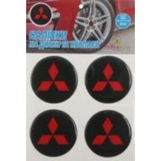 Наклейка TERRAPLUS на колпаки и диски Mitsubishi 60 мм