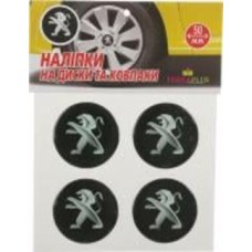 Наклейка-шильда TERRAPLUS Peugeot 50 мм (4 шт.) Наклейка-шильда TERRAPLUS Peugeot 50 мм (4 шт.)