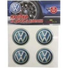 Наклейка TERRAPLUS на колпаки и диски Volkswagen 50 мм