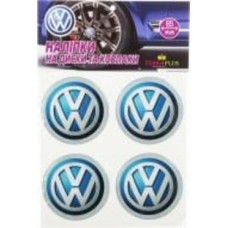 Наклейка TERRAPLUS на колпаки и диски Volkswagen 65 мм