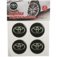 Наклейка TERRAPLUS на колпаки и диски Toyota 50 мм