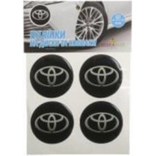 Наклейка TERRAPLUS на колпаки и диски Toyota 60 мм