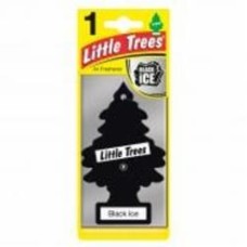 Ароматизатор подвесной Little Trees Черный лед