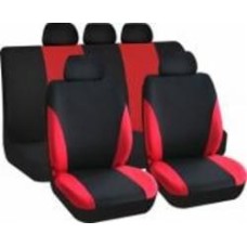 Комплект чехлов на сиденья Auto Assistance универсал TY1622-2 черный с красным