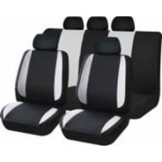 Комплект чехлов на сиденья Auto Assistance универсал TY1624-1 черный с серым