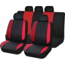 Комплект чехлов на сиденья Auto Assistance универсал TY1624-2 черный с красным