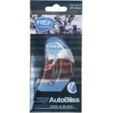 Ароматизатор подвесной FRESHWAY AutoBliss Cool and Black 8 мл
