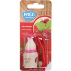 Ароматизатор подвесной FRESHWAY Wood Blister Stawberry 5 мл
