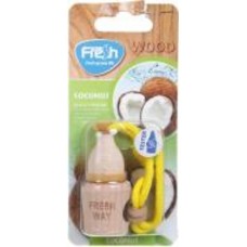 Ароматизатор подвесной FRESHWAY Wood Blister Coconut 5 мл