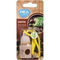 Ароматизатор подвесной FRESHWAY Wood Blister Coffee 5 мл