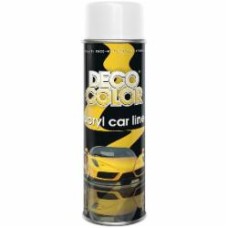 Краска акриловая аэрозольная белый глянцевая DecoColor 500 мл