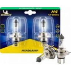 Автолампа галогенная Michelin EXT.LONGLIFE 130% H4 60/55 Вт 2 шт.(W32286)