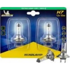 Автолампа галогенная Michelin EXTRA LONGLIFE 130% H7 55 Вт 2 шт.(W32293)