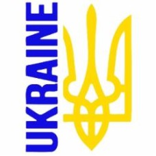 Светоотражающая наклейка LOOM Украина для твердых поверхностей (LM-10218-blueyellow)