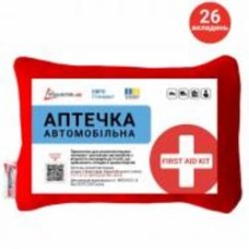 Аптечка автомобильная Poputchik Евростандарт ТУ 02-083-М