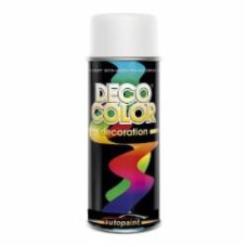 Краска аэрозольная RAL 9010 белый мат DecoColor 400 мл