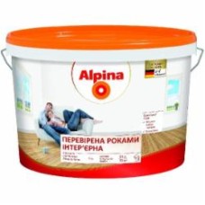 Краска интерьерная акриловая Alpina Провереная годами мат белый 10 л